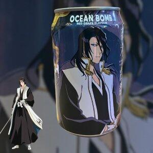 Bebida Gaseificada Byakuya Kuchiki Sabor Uva 330ml.