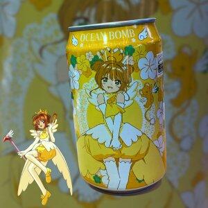 Bebida Gaseificada Cardeaptor Sakura Sabor Cereja 330ml.