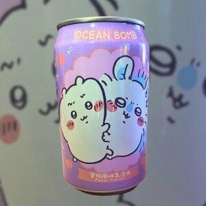 Bebida Gaseificada Chiikawa Sabor Pssego 330ml.
