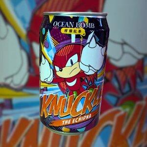 Bebida gaseificada Knuckles Sabor Ch Preto com Limo 315ml