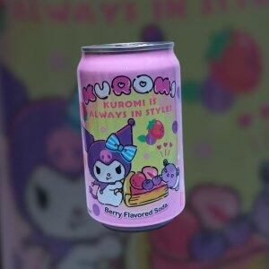 Bebida Gaseificada Kuromi Sabor Frutas Vermelhas 330ml