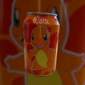 Bebida Gaseificada Pokmon Fennekin  sabor Lichia 330ml