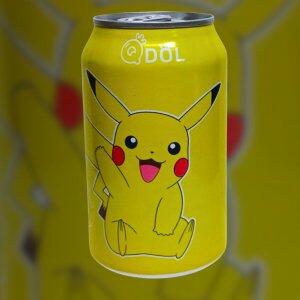 Bebida Gaseificada Pokmon Pikachu sabor Original de Soda 330ml