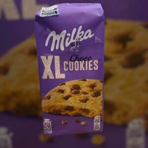 Biscoito Cookies Milka XL Chocolate 184g