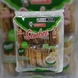 Biscoito Sembei com Gergelim Sapporo 260g
