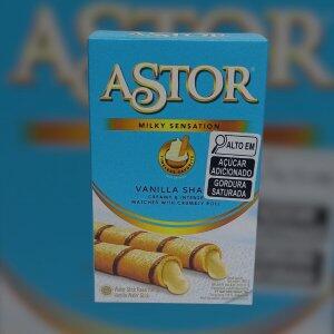 Biscoito Wafer Astor com Recheio Sabor MIlk Shake de Baunilha 40g