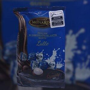 Bombom Praline Recheado ao Leite 100g
