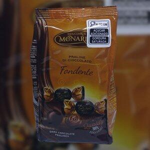 Bombom Praline Sabor Chocolate Amargo 100g