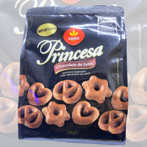 Biscoito Princesa Sabor Chocolate ao Leite 200G