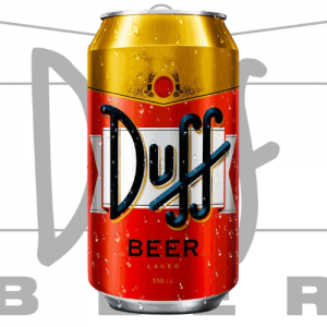Cerveja Duff Beer Lager 330ML