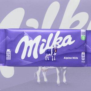 Chocolate Milka Alpine Milk 100g