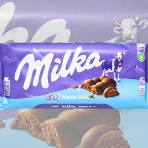 Milka Bubbly Alpine Milk 90g