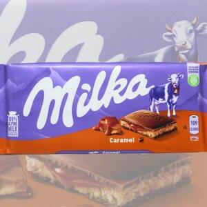 Chocolate Milka Caramel 100g