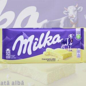 Chocolate Milka White 100g