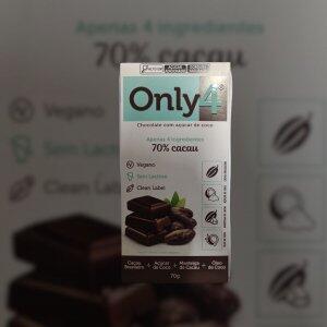 Chocolate Only4 70% Cacau 80g