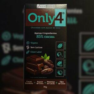 Chocolate Only4 85% Cacau 70g