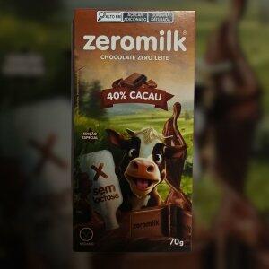 Chocolate Zeromilk 40%Cacau 80g