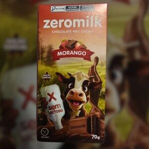 Chocolate Zeromilk Morango 70g