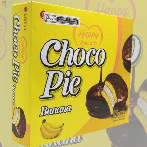 Choco Pie Banana Lotte 336g