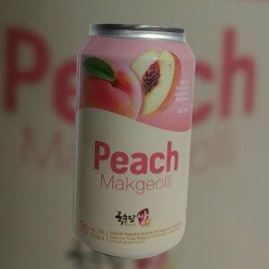 Coquetel Alcoolico Gaseificado Makgeolli Sabor Pssego 350ml