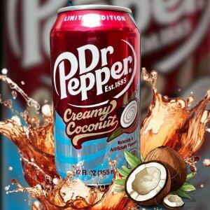 Dr. Pepper Creamy Coconut 355ml