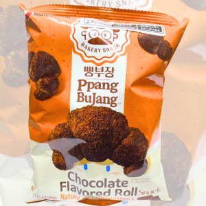 Salgadinho Ppang BuJang Sabor P�o de Chocolate 55G