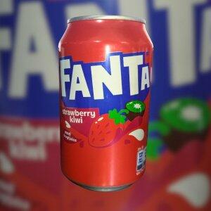 Fanta Morango & Kiwi 330ml.