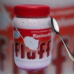 Fluff Marshmallow Colher Morango EUA 213g
