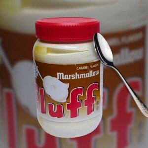 Fluff Marshmallow Colher sabor Caramelo EUA 213g
