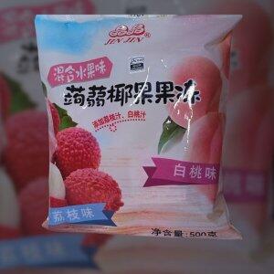 Gelatina Sabor De Pssego e Lichia 500g