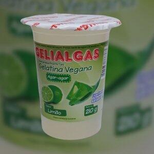 Gelatina Vegetal de Algas Marinhas sabor Limo 210g