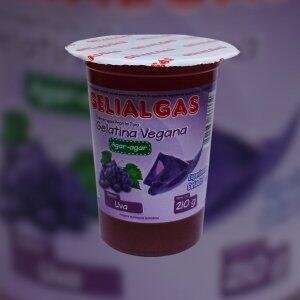 Gelatina Vegetal de Algas Marinhas sabor Uva 210g