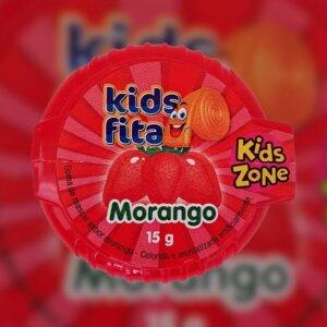 Goma de Mascar Fita sabor Morango Kids Fita 15g