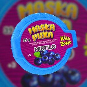Goma de Mascar Maska Puxa sabor Mirtilo 39g