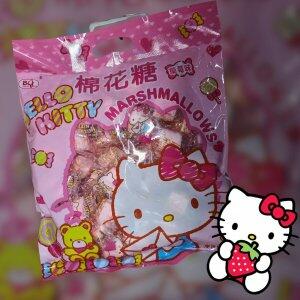 Marshmallow Hello Kitty Sabor Morango 180g