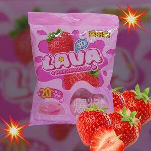 Marshmallow Sabor Morango Explosivo 70g