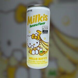Milkis Hello Kitty sabor banana 250ml