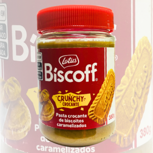 Pasta Crunchy Crocante Biscoff Lotus 380g