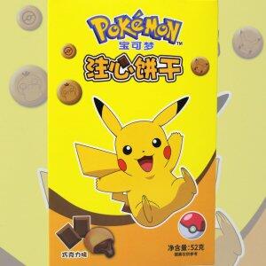 Pokmon Biscoito Chocolate 52g