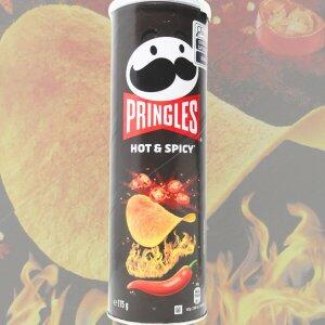 Pringles Sabor Hot & Spicy Importado 175g