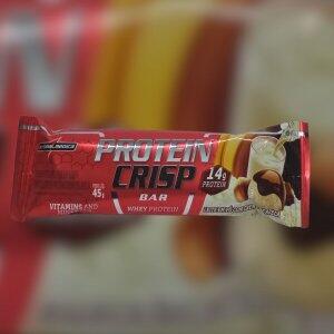 Protein Crisp Bar Barra de Protena sabor Leite em p com Creme de Avel 45g