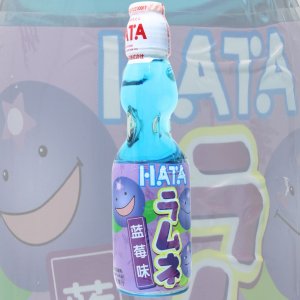 Hata Ramune Sabor Blueberry 200ML