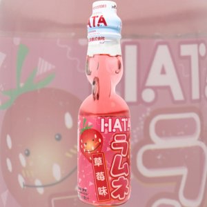 Hata Ramune Sabor Morango 200ML