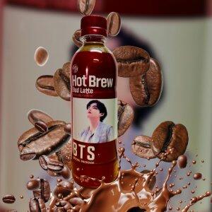 Refresco BTS Caf Latte Vermelho 350ml