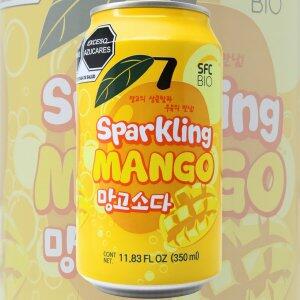 Refrigerante sabor Manga Sparkling 350ml.