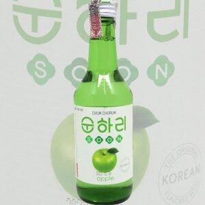 Soju Coreano 12% de alc sabor Maa verde 360ML