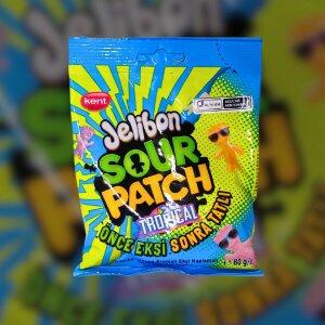 Sour Patch Jelibon Frutas Tropicais 80g