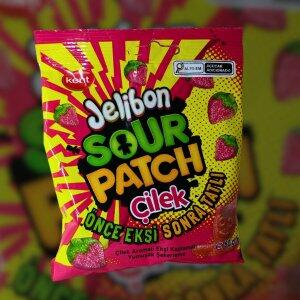 Sour Patch Jelibon Morango 80g