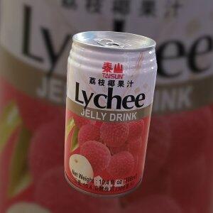 Suco de Lichia com Nata de Coco Taisun 308ml