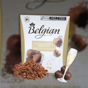 Trufa de champagne com cobertura de cacau em p 150g